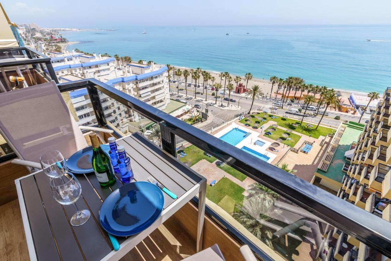 Amazing Views Beachfront Apartment With Swimming Pool Benalmádena Extérieur photo